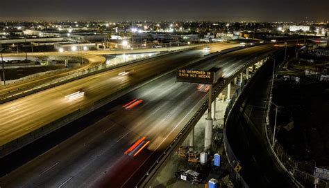 10 Freeway reopens in downtown L.A. after weeklong closure - Los ...