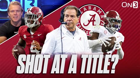 Alabama Crimson Tide Are Hot Nick Saban Jalen Milroe Deserve Shot