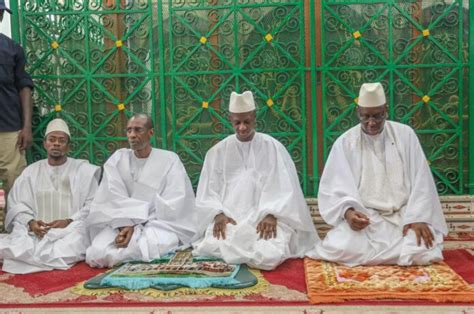 Gamou Tivaouane Le Pr Sident Macky Sall Re U Par Le Khalife