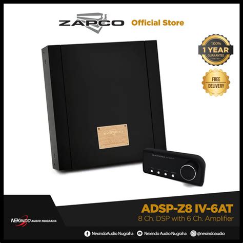 Promo Zapco Adsp Z Iv At Ch Dsp With Ch Amplifier Nexindo