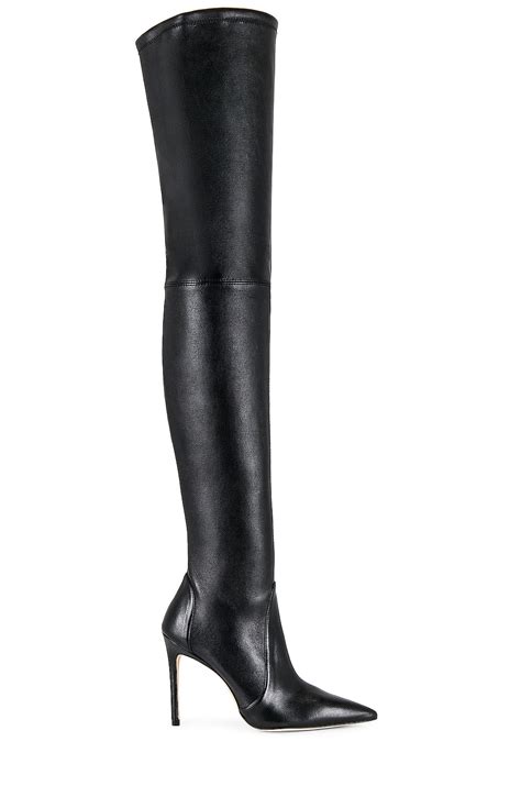 Stuart Weitzman UltraStuart 100 Boot In Black REVOLVE