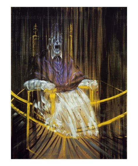 Art Prints Francis Bacon Etude D Apres Le Portrait Du Pape Innocent X