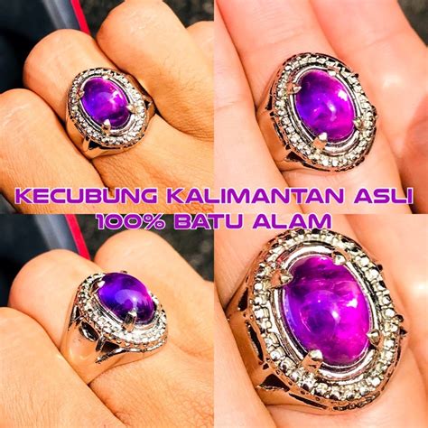 Batu Kecubung Kalimantan Super