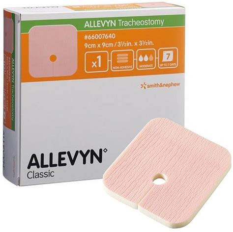 Curativo Allevyn Traqueostomia Cm X Cm Smith Nephew Unidade