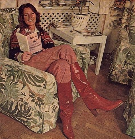 Frida 1977 2 Vintage Boots Vintage Outfits Frida Abba Orange Time