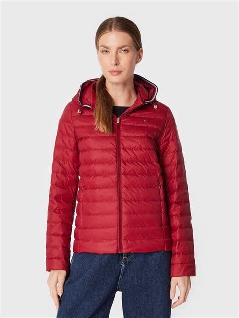 Tommy Hilfiger Daunenjacke Essential Ww Ww Rot Regular Fit Modivo De