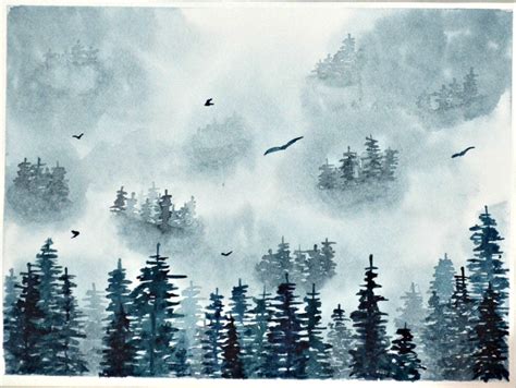 √ Dark Watercolor Paintings