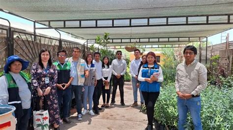 Comuna Provincial Realiza Visita Guiada Al Vivero Y Plata De Compostaje