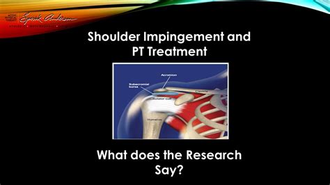 Shoulder Impingement Pt Intervention Strategies By Parley Anderson Dpt