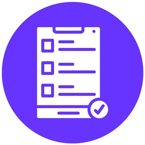 Premium Vector Vector Design Survey Icon Style