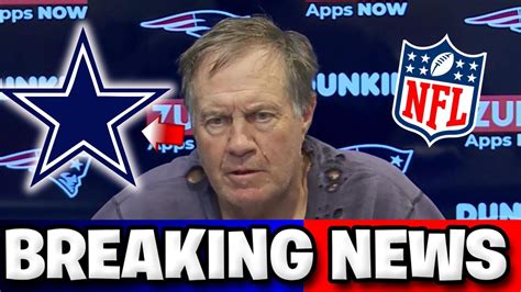 IS IT URGENT BILL BELICHICK IN DALLAS NOBODY EXPECTED THIS SHAKE THE