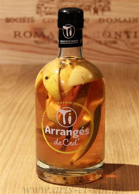 Rhum Arrangé Mangue Passion 70cl Ti Rhums de Ced 32 Saumane Arts