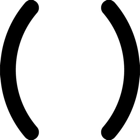 Parentheses Icon Download Free