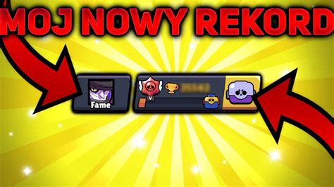 MÓj Nowy Rekord 🏆 PucharÓw 🏆 Brawl Stars Youtube