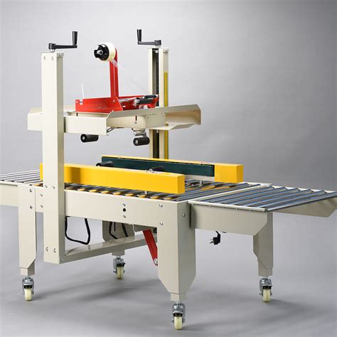 Small Semi Auto Automatic Box Taping Carton Case Sealing Sealer Machine