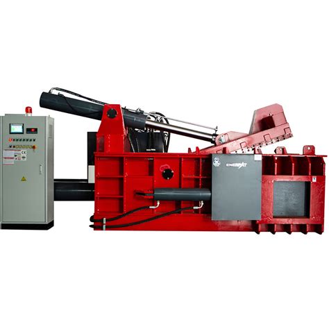 Metal Turnings Chip Compactor Machine Non Ferrous Lid Style Baling