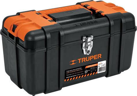 Truper Chp Xc Caja Para Herramienta Con Compartimentos Y Broches