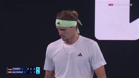 Australian Open: 'His radar is off' - Alexander Zverev breaks Carlos ...