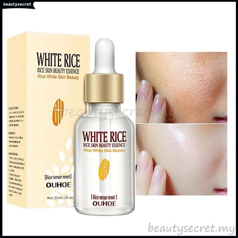 15ml Whitening Protein Serum Rorec White Rice Brightening Shrink Pores