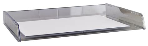 Document Tray A3 With Divider Clear Italplast Its A Mega Thing