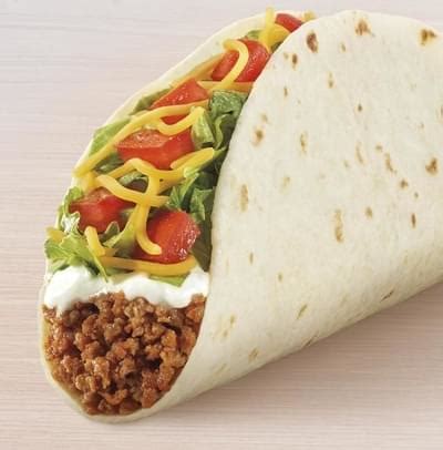 Taco Bell Soft Taco Supreme – Beef Nutrition Facts