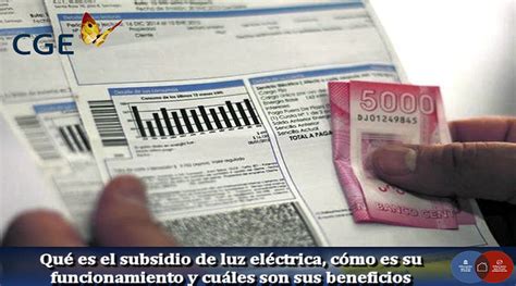 Subsidio de luz eléctrica Conoce de qué trata y como obtenerlo