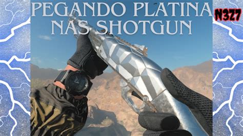 Pegando A Camu Platina Nas Shotgun Call Of Duty Modern Warfare