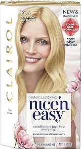 Clairol Nice N Easy Permanent Hair Color A Extra Light Ash Blonde