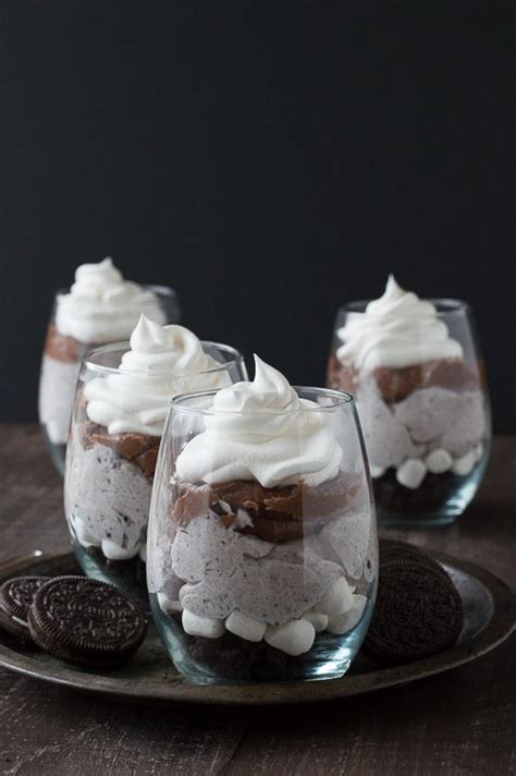 Over The Top Chocolate Cheesecake Oreo Parfaits The First Year