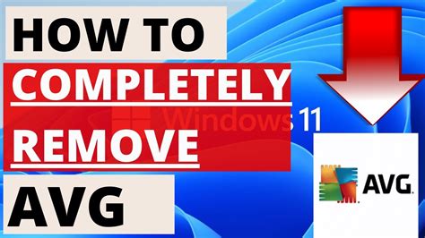 How To Completely Remove AVG From Windows 11 YouTube