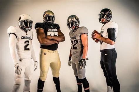 New University Of Colorado Football Uniforms Colorado Buffaloes