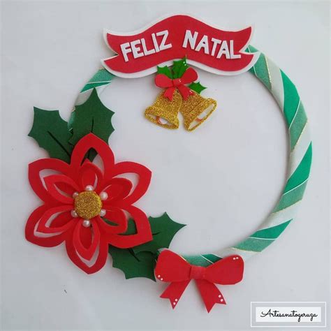 Guirlanda De Natal De Eva Ideias Para Criar E Decorar Sua Porta