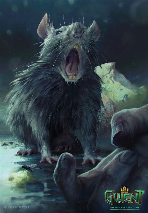 By Bogna Gawrońska Rat Dungeons And Dragons Art Fantasy Creature