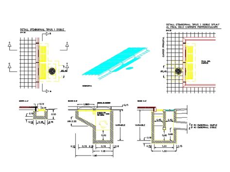 Rejilla Sumidero En Autocad Descargar Cad Kb Bibliocad