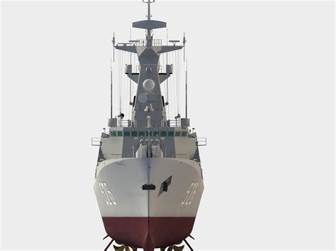 526 Wenzhou Type 054 Class Frigate 3d Model By Mermodels