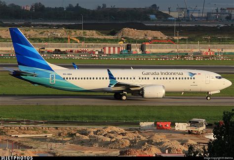 Pk Gda Boeing 737 8 Max Garuda Indonesia Dlwlrma Jetphotos