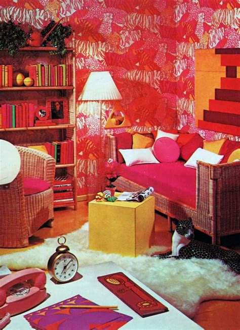 Orange Animal Print