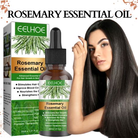 Eelhoe Rosemary Oil Rosemary Hair Growth Essential Oil Anti Hair Loss Fast Regrowth Essence