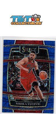 2021 22 Panini Select Blue Shimmer Prizms 92 Nikola Vucevic Chicago