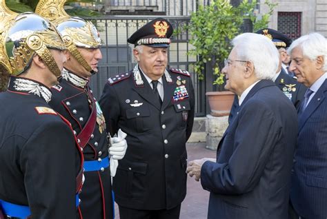 Il Presidente Della Repubblica Sergio Mattarella Alla Cerimonia Di