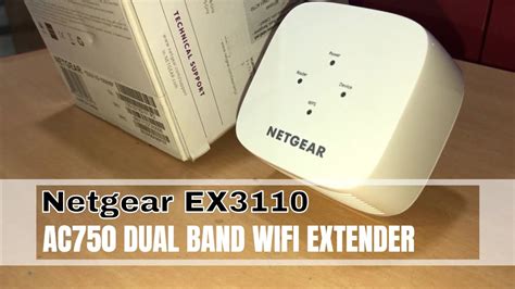 Netgear EX3110 AC750 DUAL BAND Wifi Extender UNBOXING REVIEW 2018 19