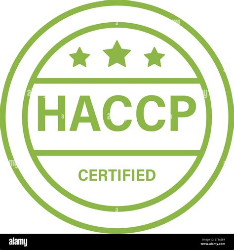 Haccp Icon Symbol Simple Design Stock Vector Image And Art Alamy