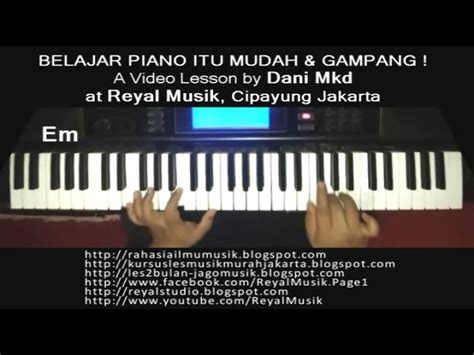 Belajar Piano Cara Mudah Gampang Banget Untuk Pemula Easy Piano