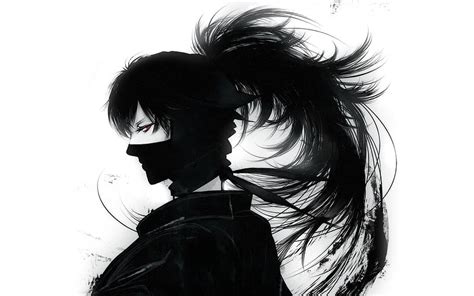 Anime Male Ninja With Black Hair