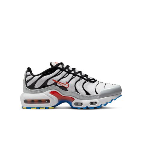 Gs Nike Air Max Plus Platinum Black Red Cd0609 109 Kicks Crew