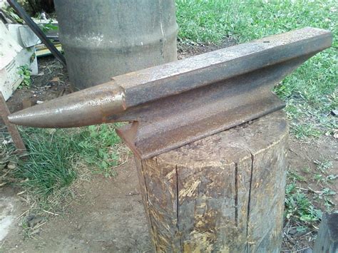 Наковальня из рельсы своими руками:видео, фото