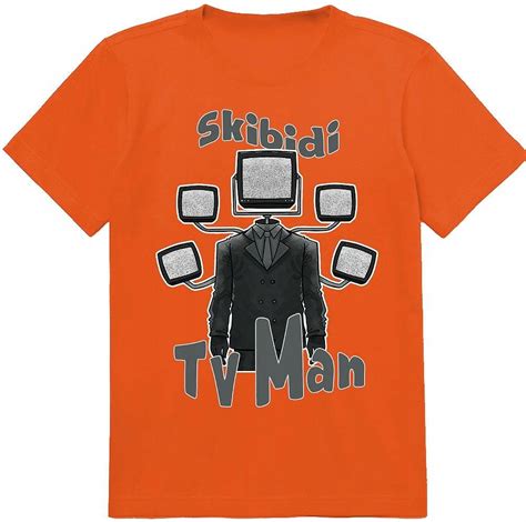 Koszulka Dzieci Ca T Shirt Dla Dziecka Skibidi Tv Man Jako Ceny