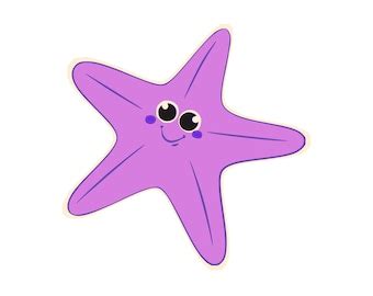 Layered Starfish Vector Svg/pdf/png/eps/dxf File for Cricut and ...