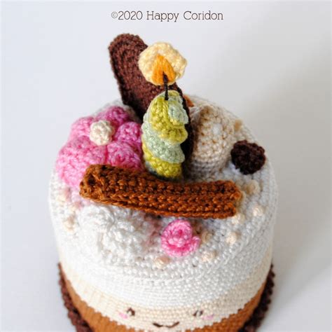 Birthday Cake Amigurumi Pattern Amigurumi