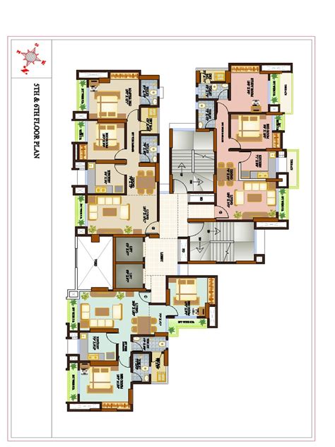 5TH & 6TH Floor Plan | PDF